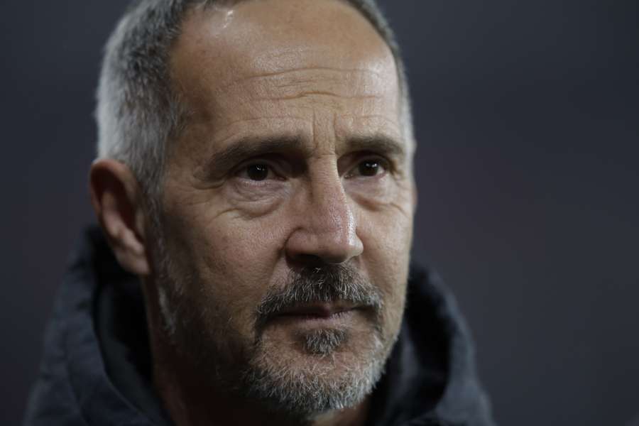 Adi Hütter le week-end dernier.