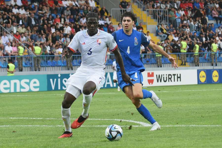 Azerbaijão e Bélgica fizeram jogo de poucas emoções