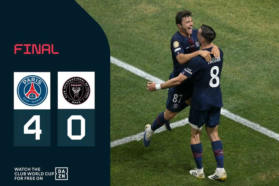 Sigue en directo el PSG-Inter Miami de octavos de final del Mundial de Clubes
