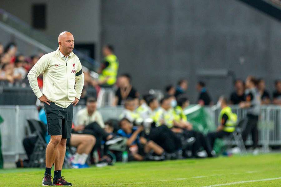 Slot durante o jogo com o AC Milan