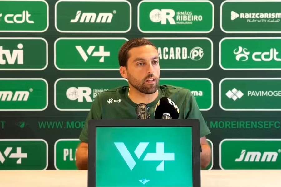 Vasco Botelho da Costa, treinador do Moreirense Vasco Botelho da Costa, treinador do Moreirense