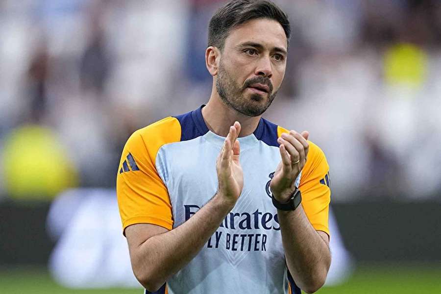 Trenér Davide Ancelotti.
