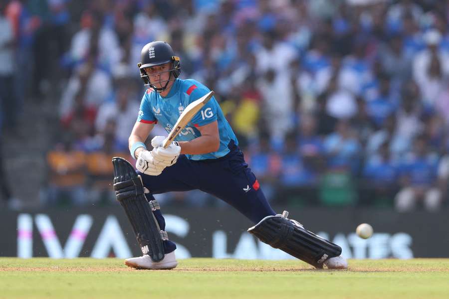 Bethel in action for England against India