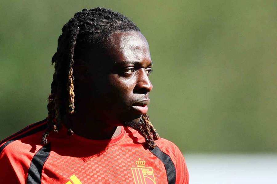 Jeremy Doku took part in a training session earlier in the week but has been ruled out of their next match against Iran