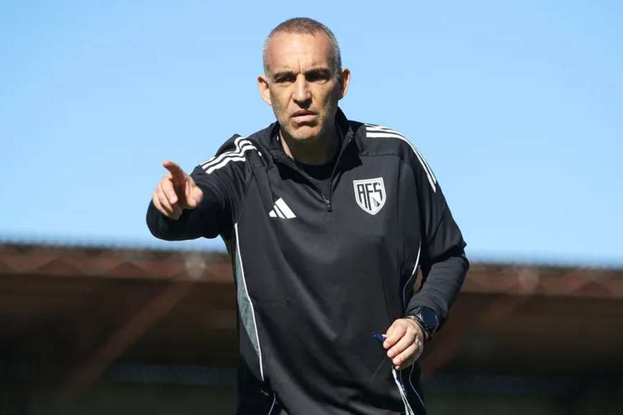 João Pedro Sousa, treinador do AFS João Pedro Sousa, treinador do AFS