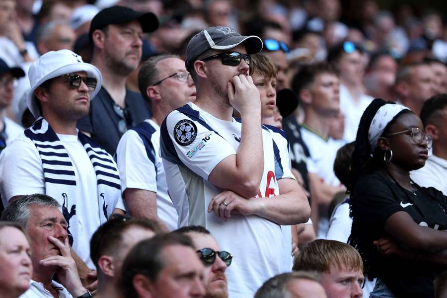 Spurs fans endured a wretched Premier League campaign