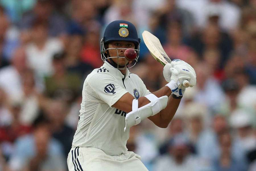 Yashavi Jaiswal in action for India