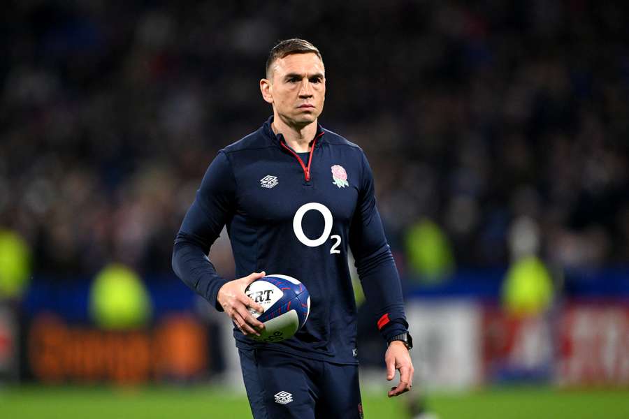 Kevin Sinfield at the 2024 Six Nations