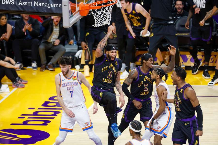 The Lakers secured a crucial win against the in-form Thunder