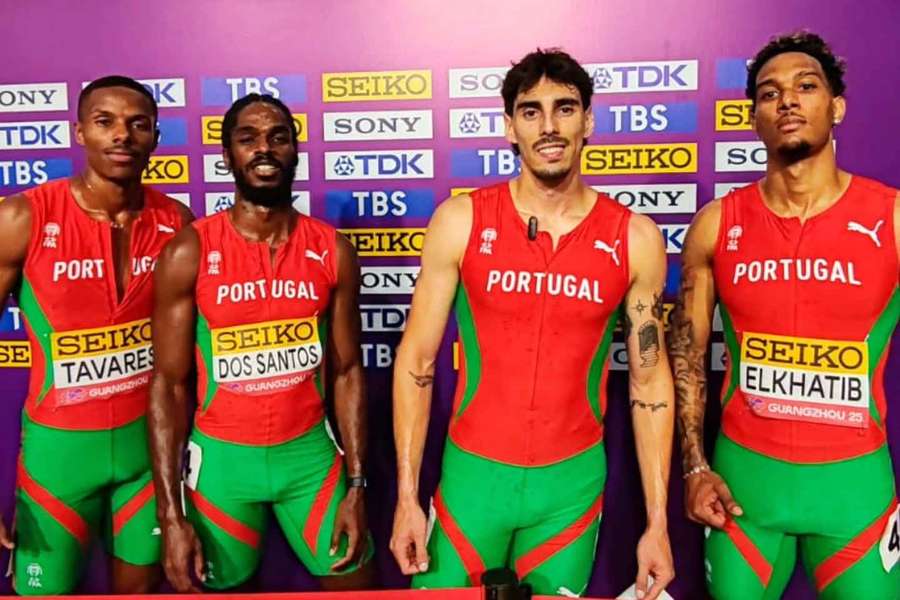 Ericsson Tavares, Omar Elkhatib, João Coelho e Ricardo dos Santos