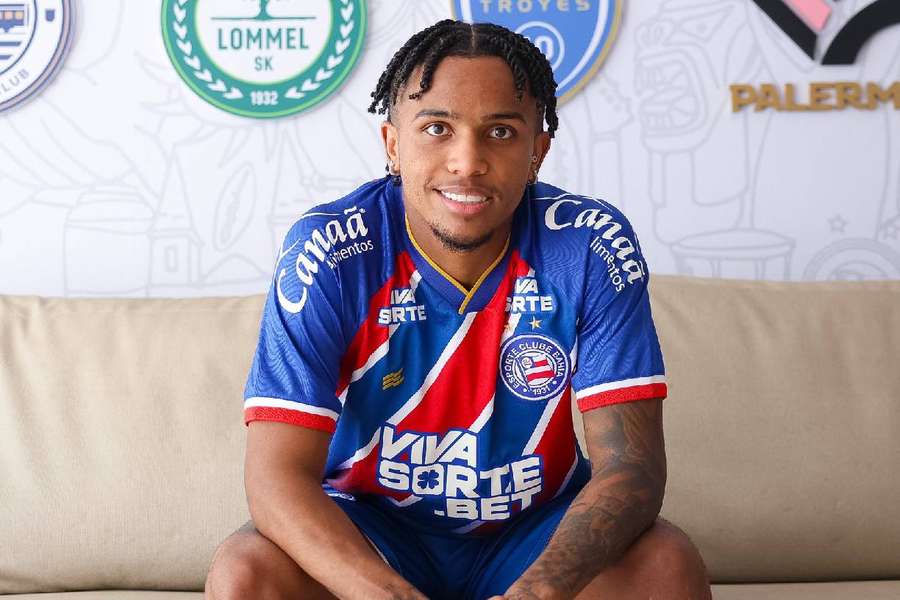 Kayky fez 4 gols em 2023 pelo Bahia