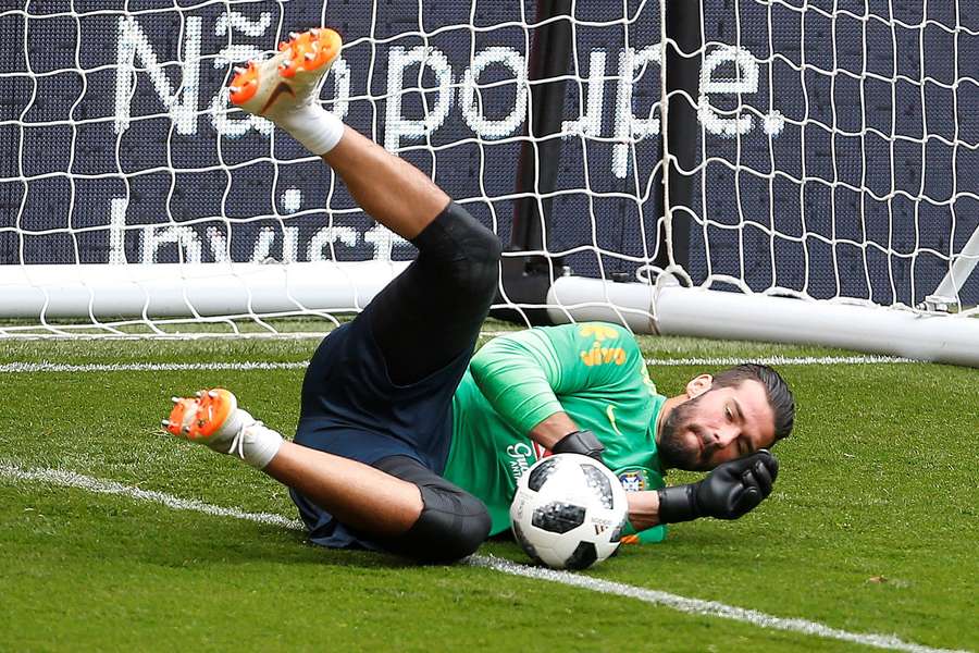 Alisson is the closest of Liverpool's injured players to be fit to play