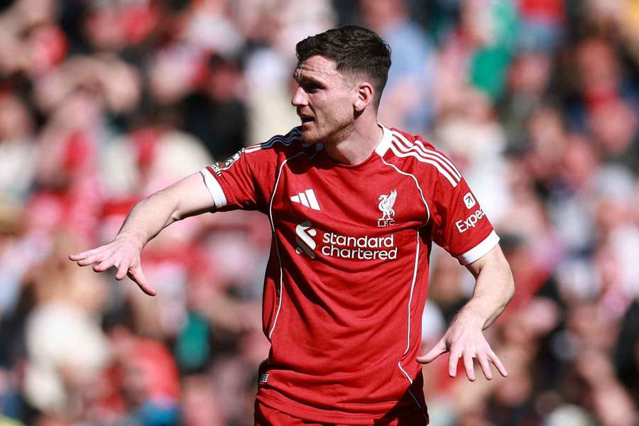 Andy Robertson is set to depart Anfield once his contract expires at the end of June