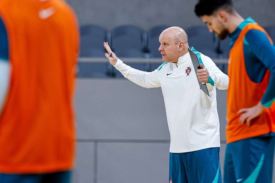 Jorge Braz, selecionador de Portugal