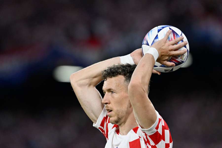 Perisic während des Spiels gegen die Niederlande.