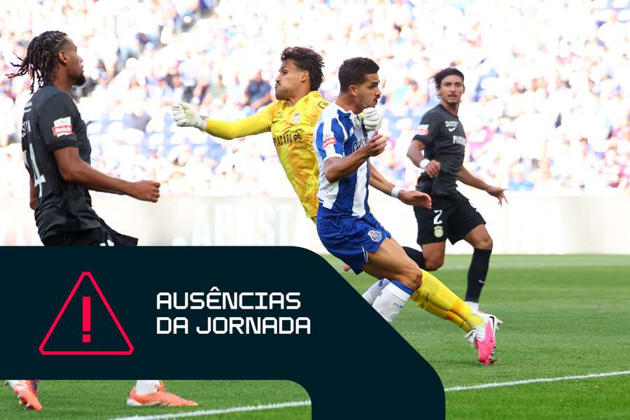 André Silva sofreu uma entorse na primeira jornada André Silva sofreu uma entorse na primeira jornada