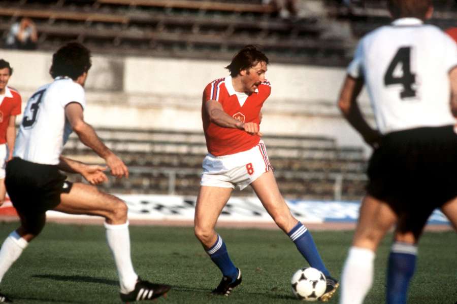 Panenka na mistrovství Evropy 1980.