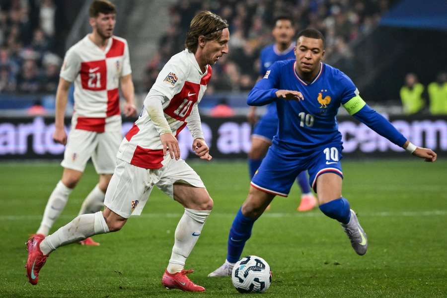 Modric și Mbappe au fost adversari în Nations League