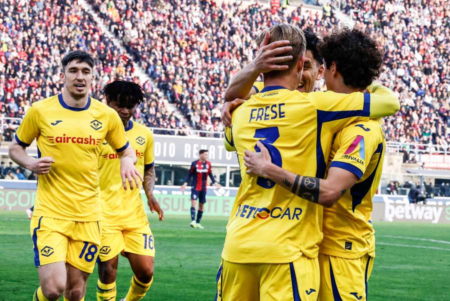 L'esultanza di Frese