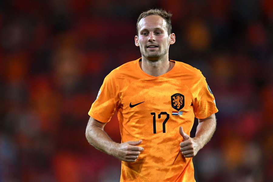 Daley Blind speelde zijn 102e wedstrijd in het shirt van Oranje