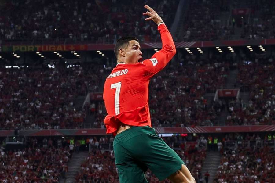 Cristiano Ronaldo marcou em Hungria 2x3 Portugal