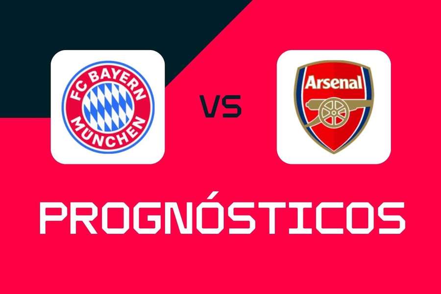 Bayern vs Arsenal: Prognósticos, melhores apostas e odds (Liga dos Campeões)