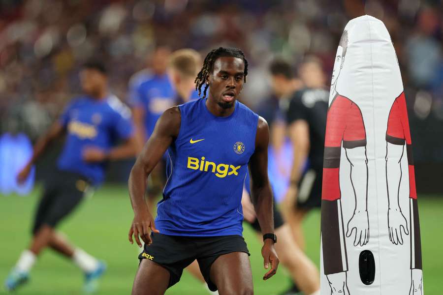 Jamie Gittens, extremo do Chelsea Jamie Gittens, extremo do Chelsea