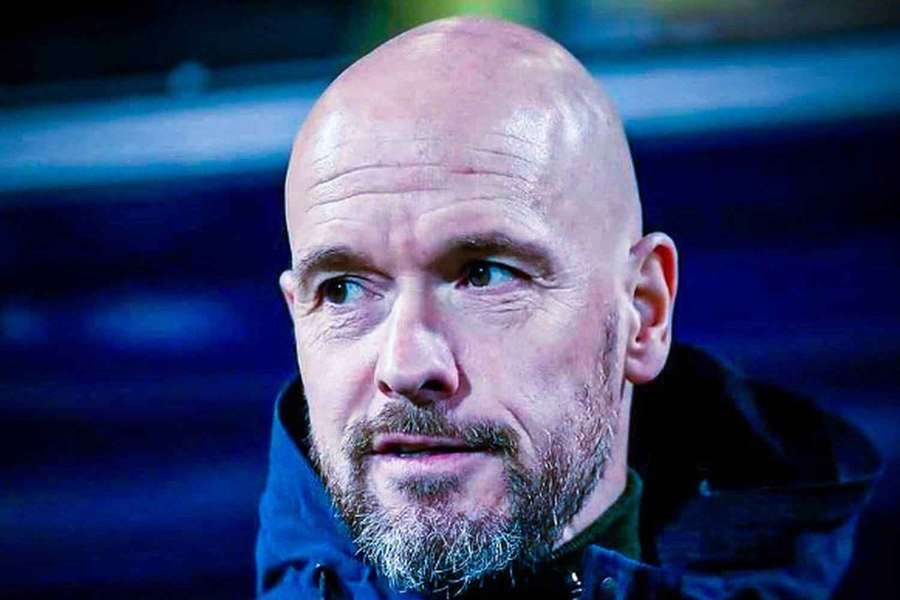 Trenér Manchesteru United Erik ten Hag