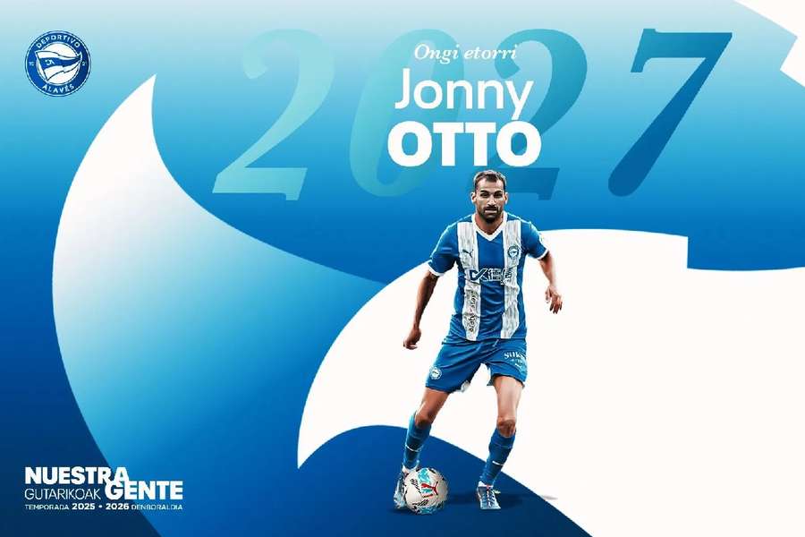 Jonny Otto, nuevo jugador del Deportivo Alavés