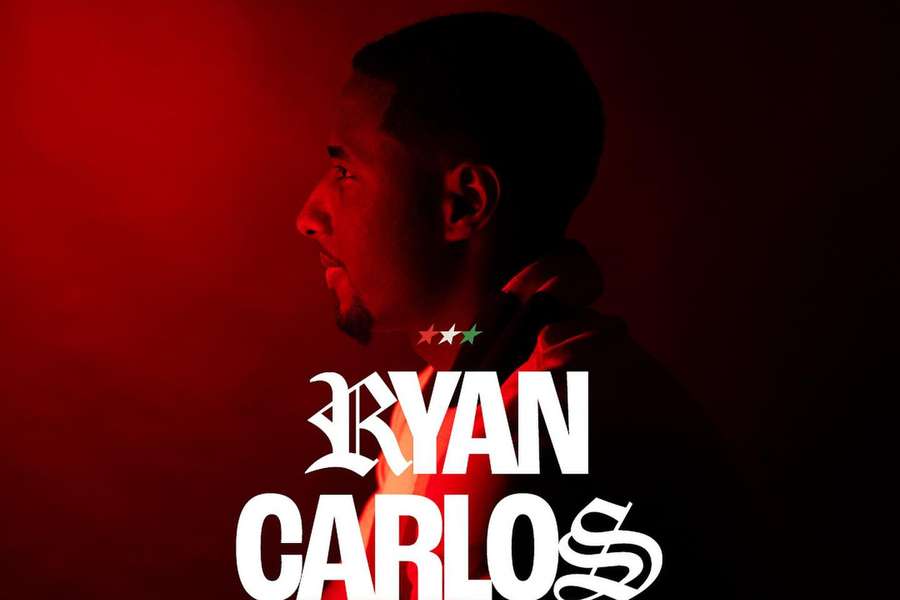 Ryan Carlos, novo jogador do Estrela