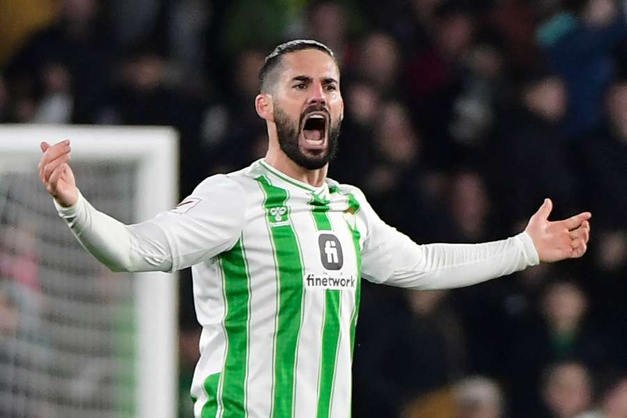 Isco scored a double for Real Betis