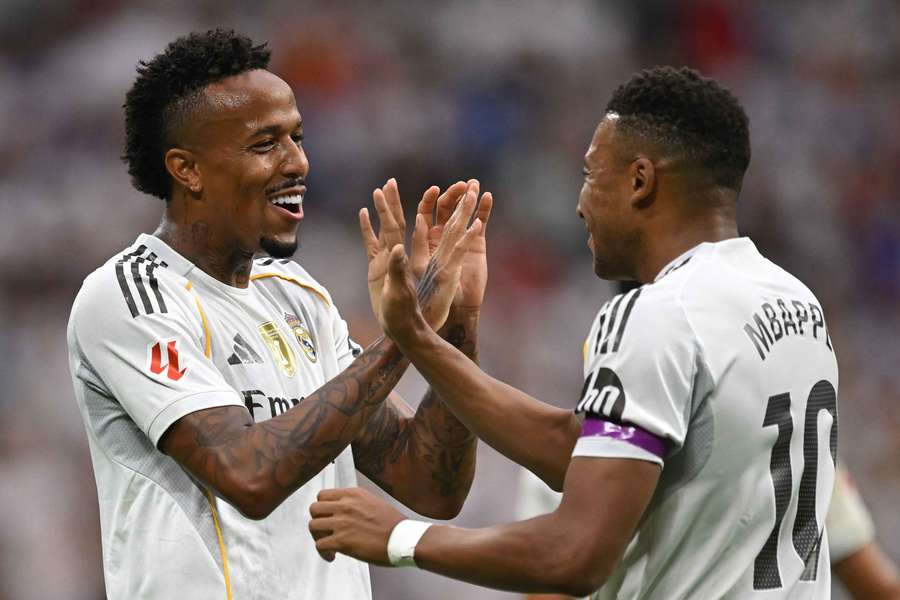 Militão e Mbappé garantiram vitória do Real Madrid sobre o Espanyol