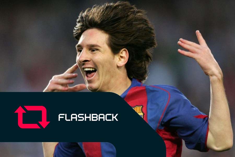 Lionel Messi festejou primeiro golo pelo Barcelona há 20 anos, diante do Albacete