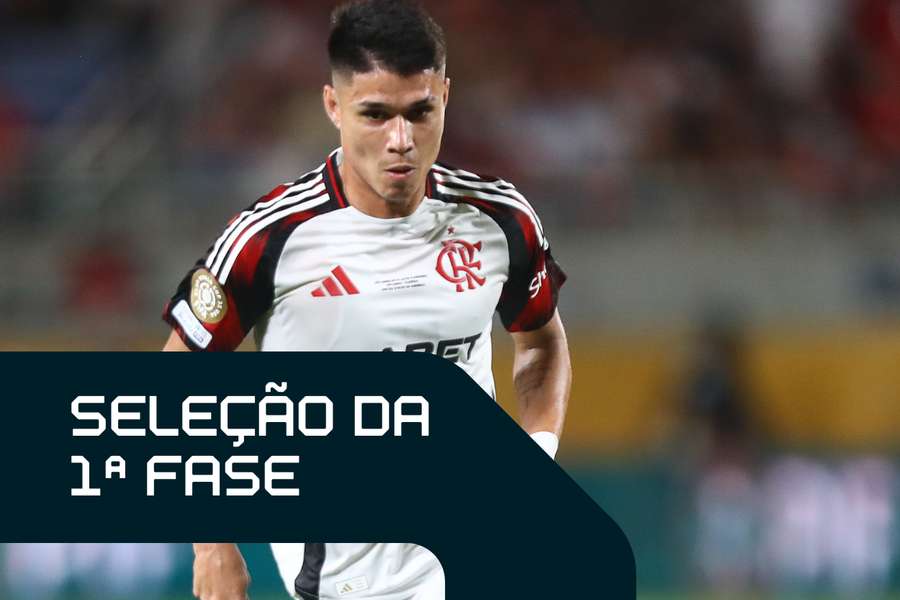 Luiz Araújo foi um dos destaques do Fla na primeira fase