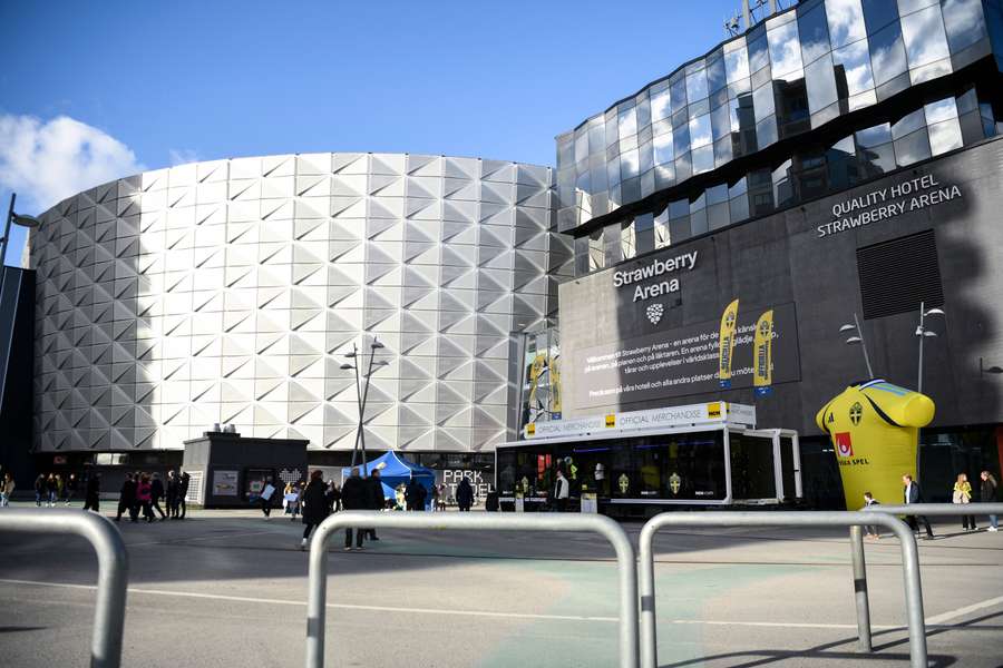 Strawberry Arena w Solnie w Sztokholmie, w Szwecji.