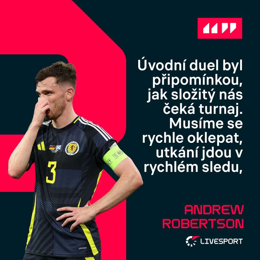 Robertson se chce z drtivé prohry rychle oklepat.