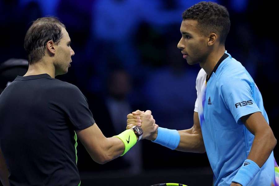 Turneul Campionilor: Rafael Nadal, învins de Auger-Aliassime