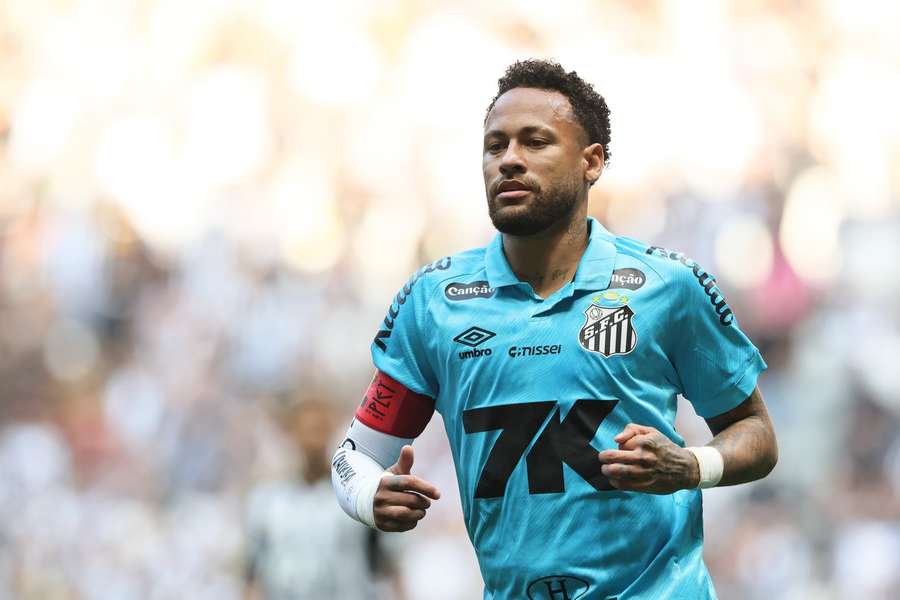 Neymar termina contrato com o Santos no final do ano