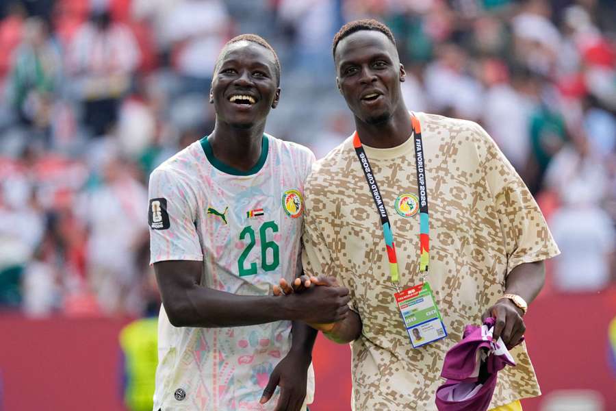 Senegal star Pape Gueye. Senegal star Pape Gueye.