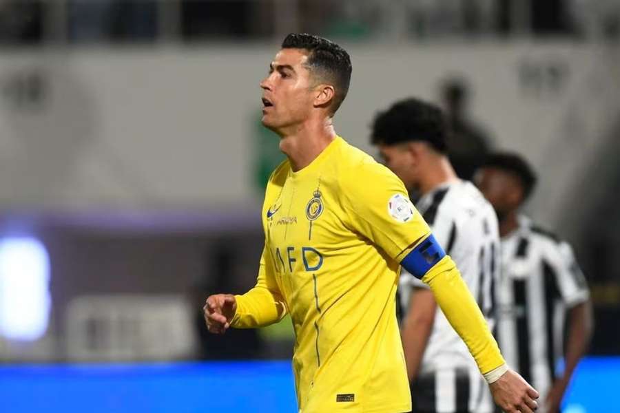 Cristiano Ronaldo é o artilheiro da liga árabe