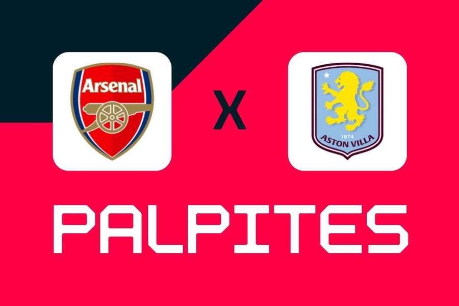 Arsenal e Aston Villa fazem o duelo de líderes