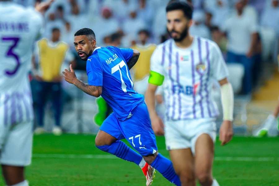 Malcom é uma das esperanças de gol do Al-Hilal nesta terça-feira (23) 