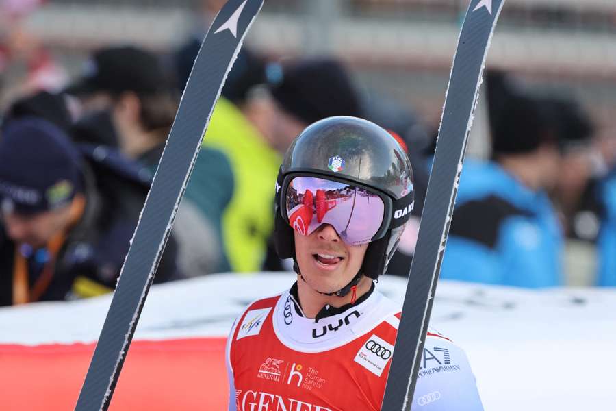 Matteo Franzoso a Kitzbuhel lo scorso anno