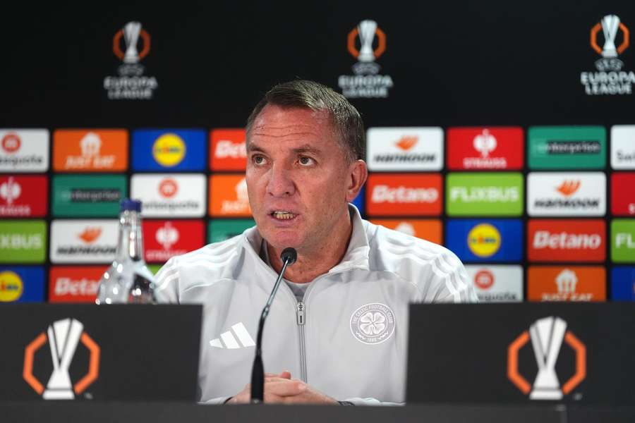 Brendan Rodgers, treinador do Celtic