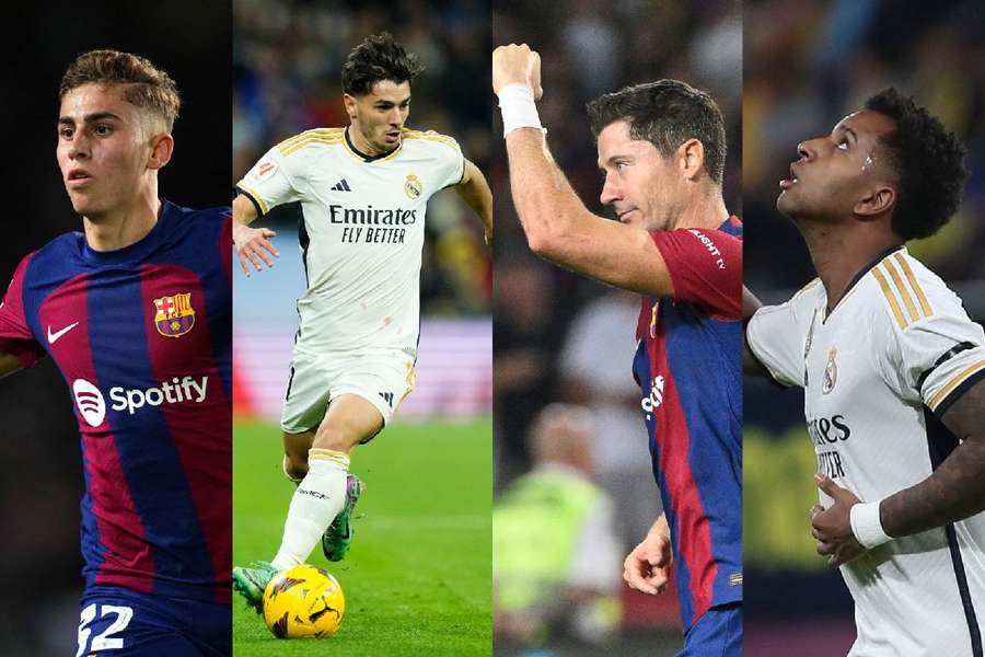 Cuatro jugadores que aspiran a ser determinantes en la Supercopa de España.
