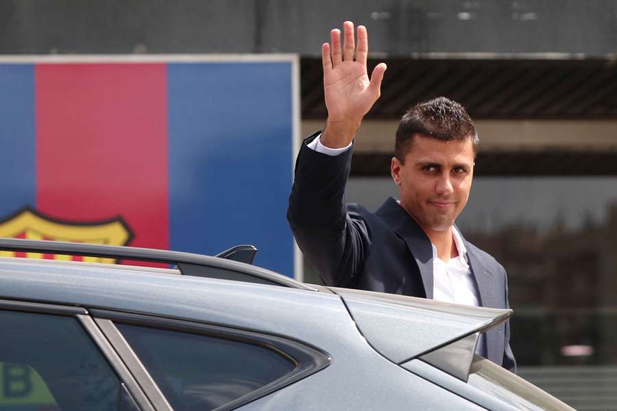Rodri, nuevo jugador del Barcelona Rodri, nuevo jugador del Barcelona