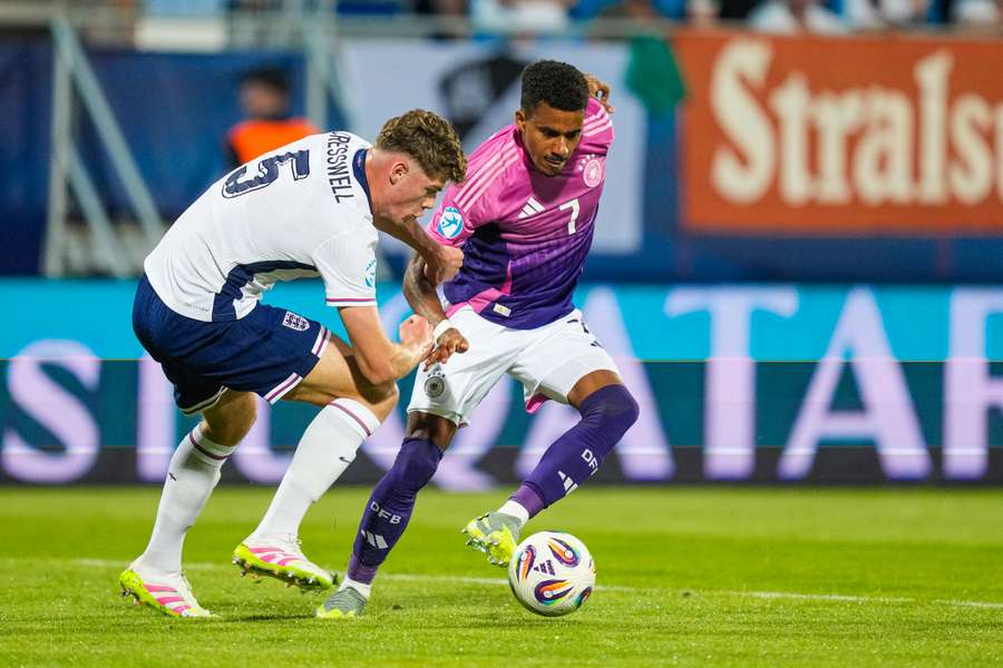 Die deutsche U21 traf bereits in der Vorrunde auf England.