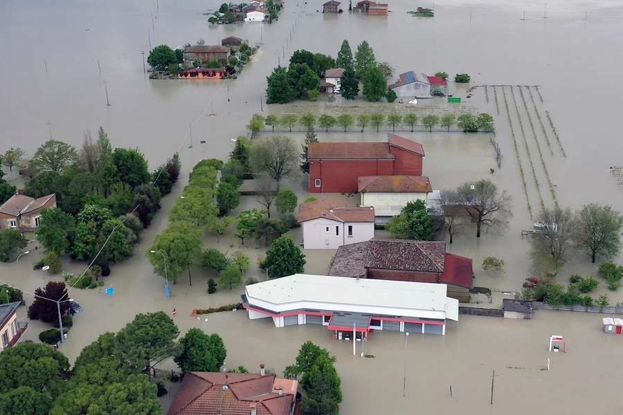 I danni del maltempo a Imola