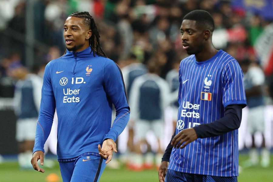 Olise e Dembélé, craques da França