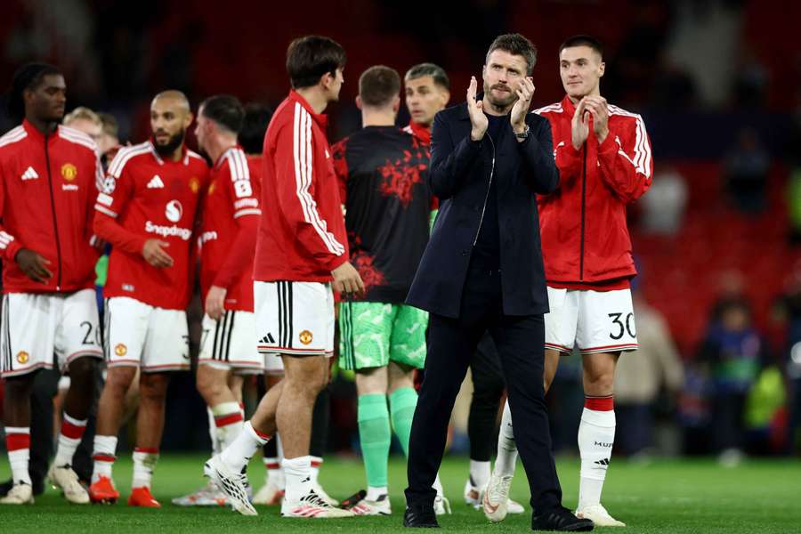 Man Utd manager Michael Carrick Man Utd manager Michael Carrick